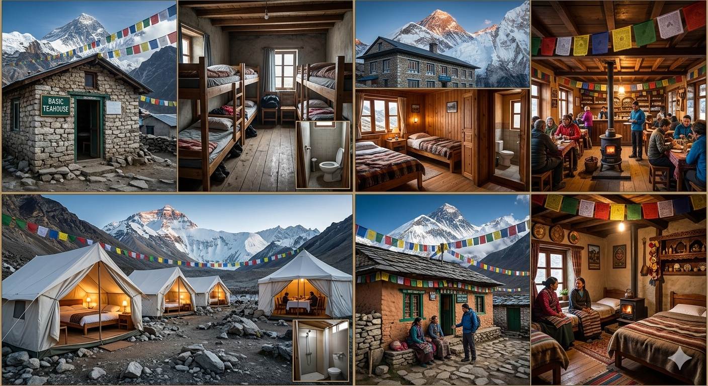 Hotel Everest View Syangboche altitude lodge near Namche Bazaar on Everest Base Camp Trek – is it worth staying infographic